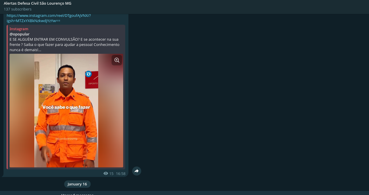 Sistema de alertas automáticos configuráveis